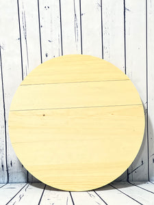 Wooden Sign Rounds