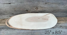 Load image into Gallery viewer, Live Edge Maple Oval
