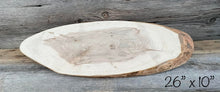 Load image into Gallery viewer, Live Edge Maple Oval
