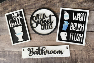 Bathroom DIY insert set