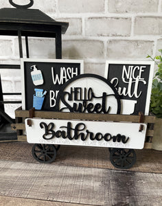 Bathroom DIY insert set