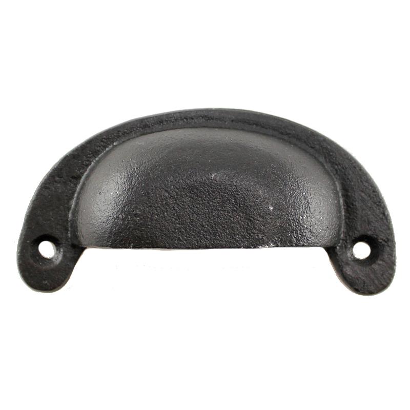 Cast Iron Drawer Handle-half oval-med