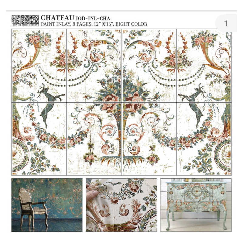 CHATEAU IOD PAINT INLAY