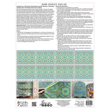 Load image into Gallery viewer, MOROCCO IOD PAINT INLAY (12″X16″ 8 SHEET PAD)
