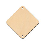 Tile-1 1/4" Diamond with 2 holes