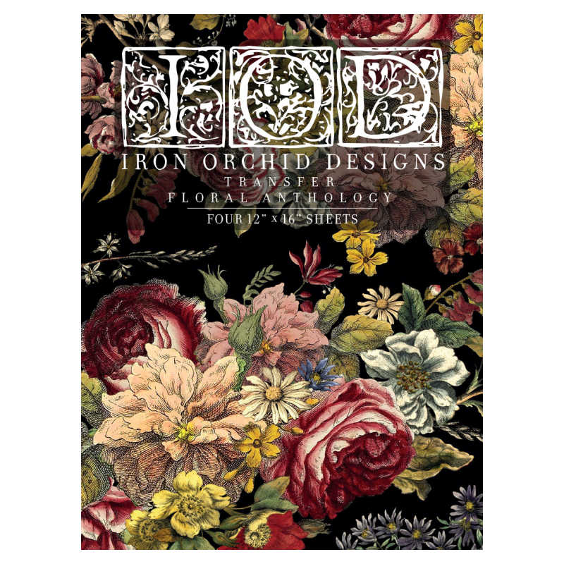 FLORAL ANTHOLOGY IOD TRANSFER