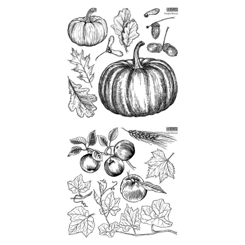 FRUITFUL HARVEST IOD STAMP