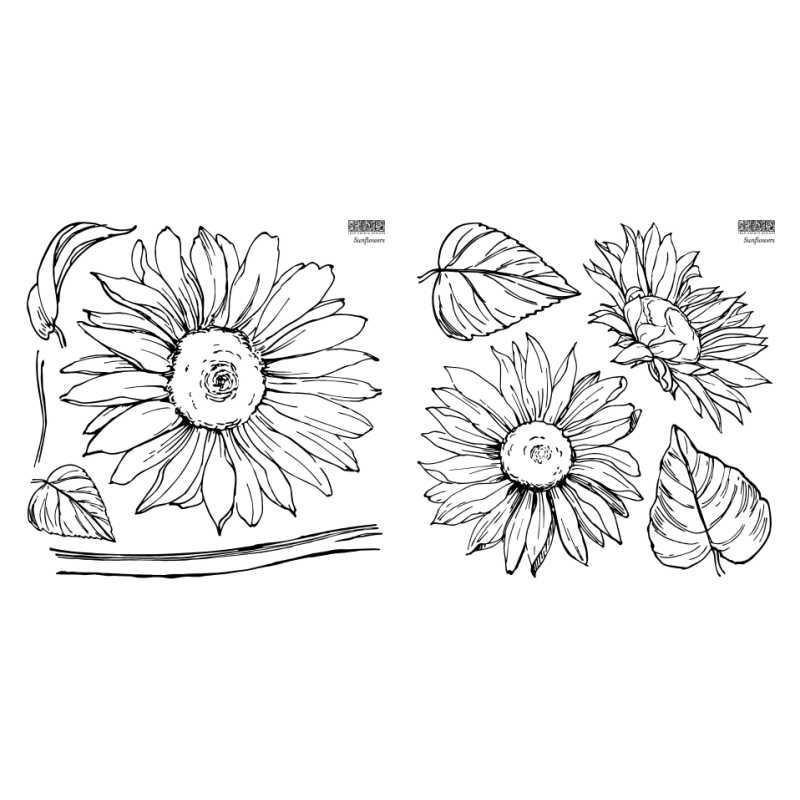 SUNFLOWER STAMP