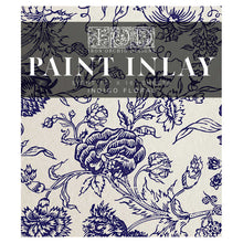 Load image into Gallery viewer, IOD PAINT INLAY INDIGO FLORAL (12″X16″ 8 SHEET PAD)
