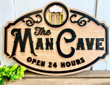 Load image into Gallery viewer, The Man Cave Sign Kit
