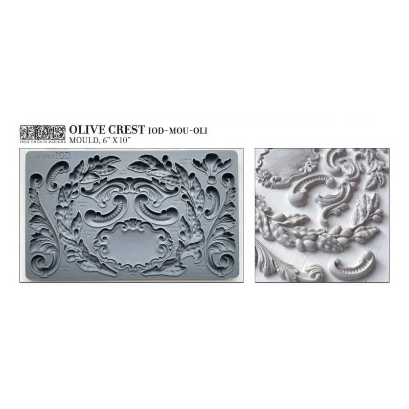 OLIVE CREST IOD MOULD (6″X10″)