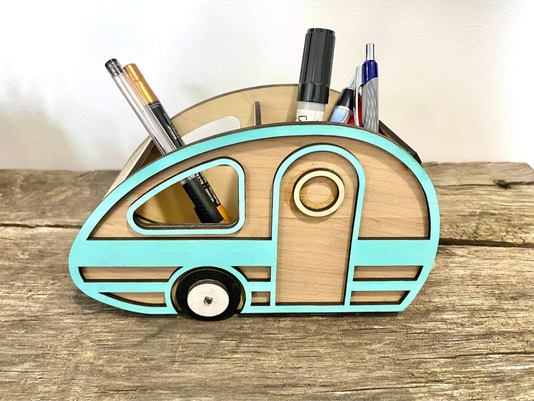 Camper Trailer Desk Organizer Kit