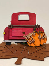 Load image into Gallery viewer, Red Truck with Seasonal Accessories
