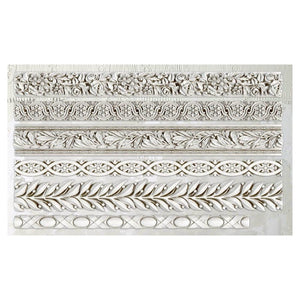 ‘TRIMMINGS1’ IOD DECOR MOULD (6″X10″)