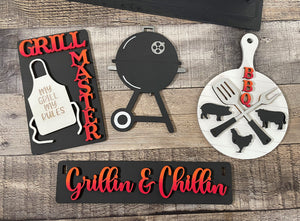 BBQ DIY insert set