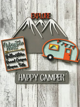 Load image into Gallery viewer, Happy Camper DIY insert set

