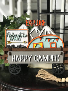 Happy Camper DIY insert set