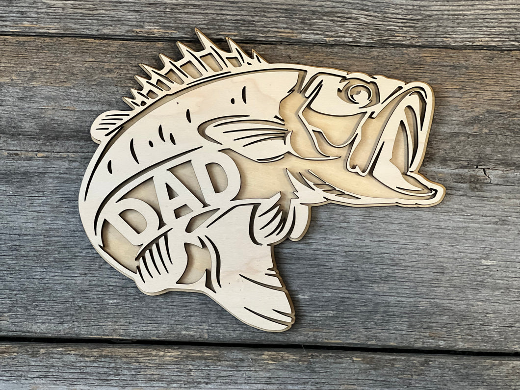 Dad Fish Father's Day kit Style 1