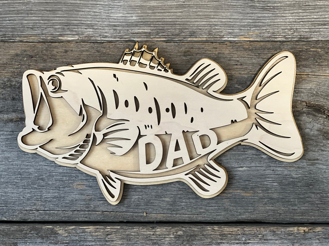 Dad Fish Father's Day kit Style 2