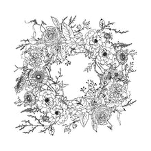 Load image into Gallery viewer, WINTER’S SONG WREATH PAINTABLE TRANSFER
