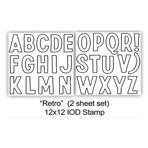 RETRO IOD STAMP