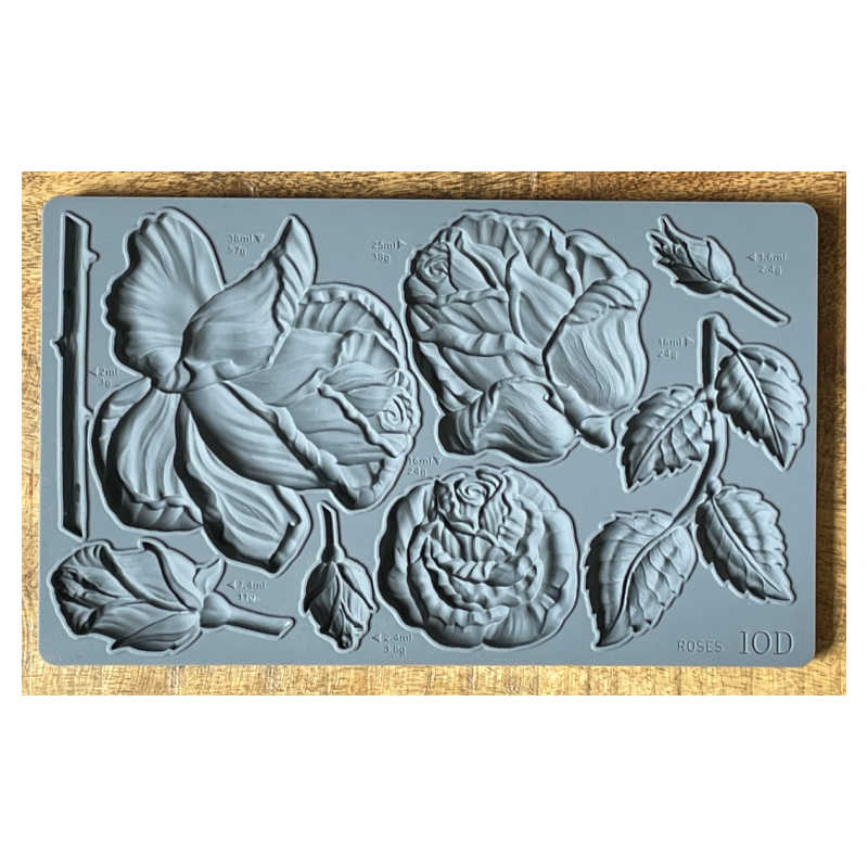 ROSES IOD MOULD (6″X10″)