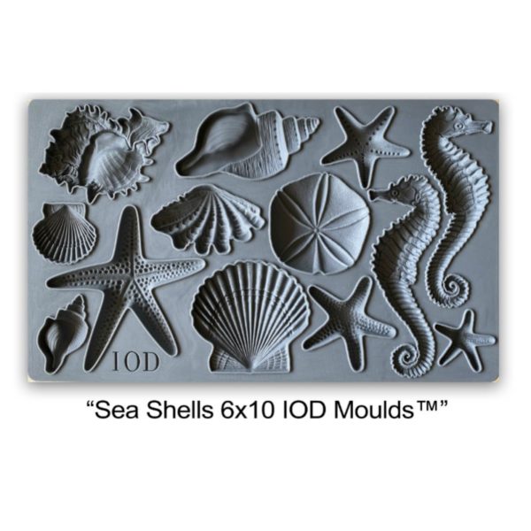 SEA SHELLS IOD DECOR MOULD (6″X10″)
